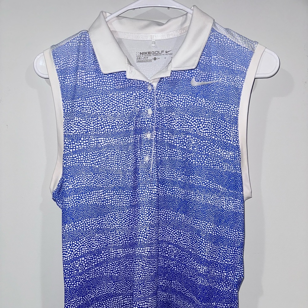 Nike sleeveless golf polo shirt